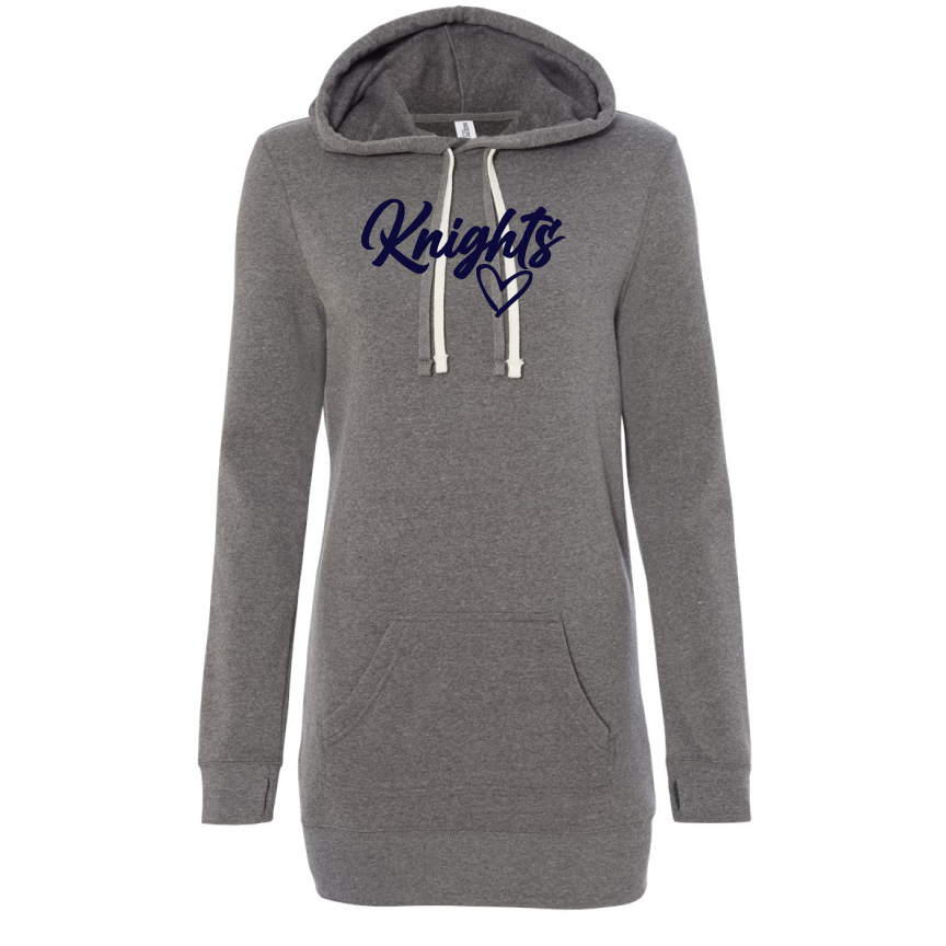 Knapp - Women's Special Blend Hooded Sweatshirt Dress