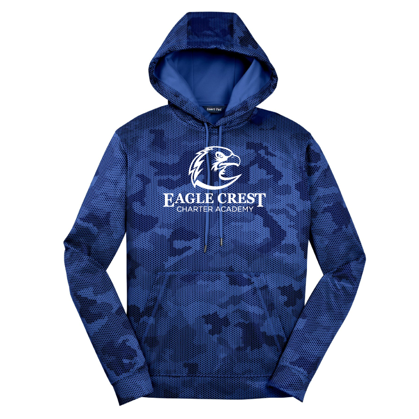 Eagle Crest - Adult CamoHex Hooded Pullover