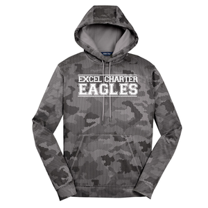 Excel - Adult CamoHex Hooded Pullover