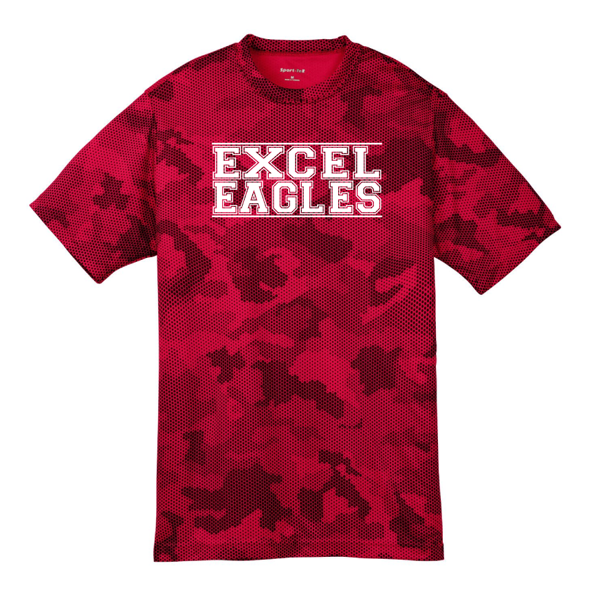 Excel - Youth Moisture Wicking Youth Camo T-Shirt