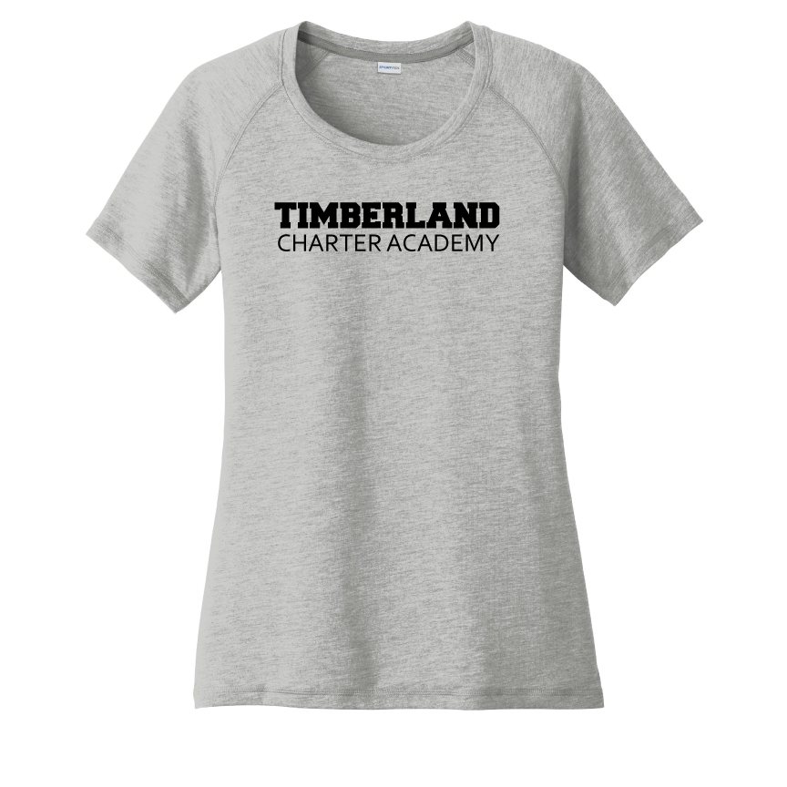 Timberland - Women's Tri-Blend Scoop Neck Raglan Tee
