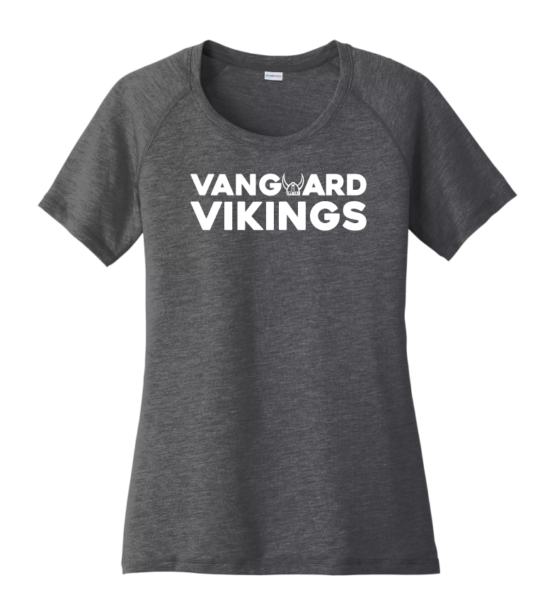 Vanguard - Women's Tri-Blend Scoop Neck Raglan Tee