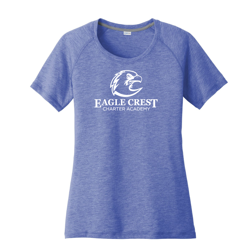 Eagle Crest - Women's Tri-Blend Scoop Neck Raglan Tee