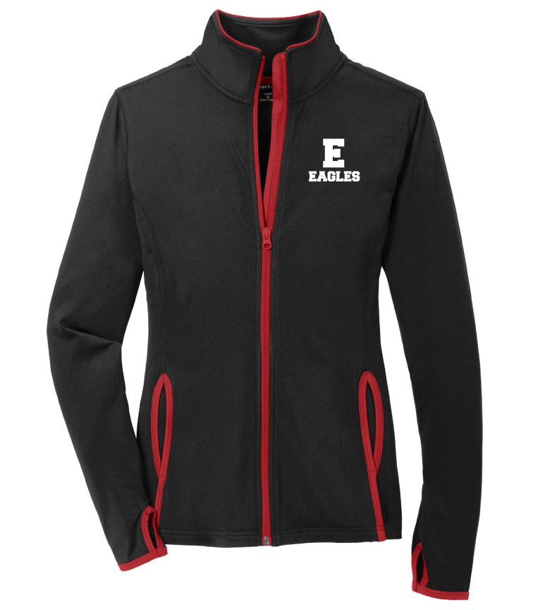 Excel - Women's Stretch Contrast Full-Zip Jacket