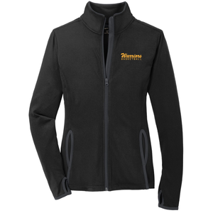 Wyoming Warriors - Women's Stretch Contrast Full-Zip Jacket