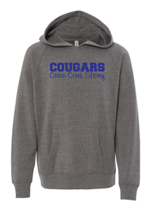 Cross Creek - Youth Raglan Hooded Sweatshirt