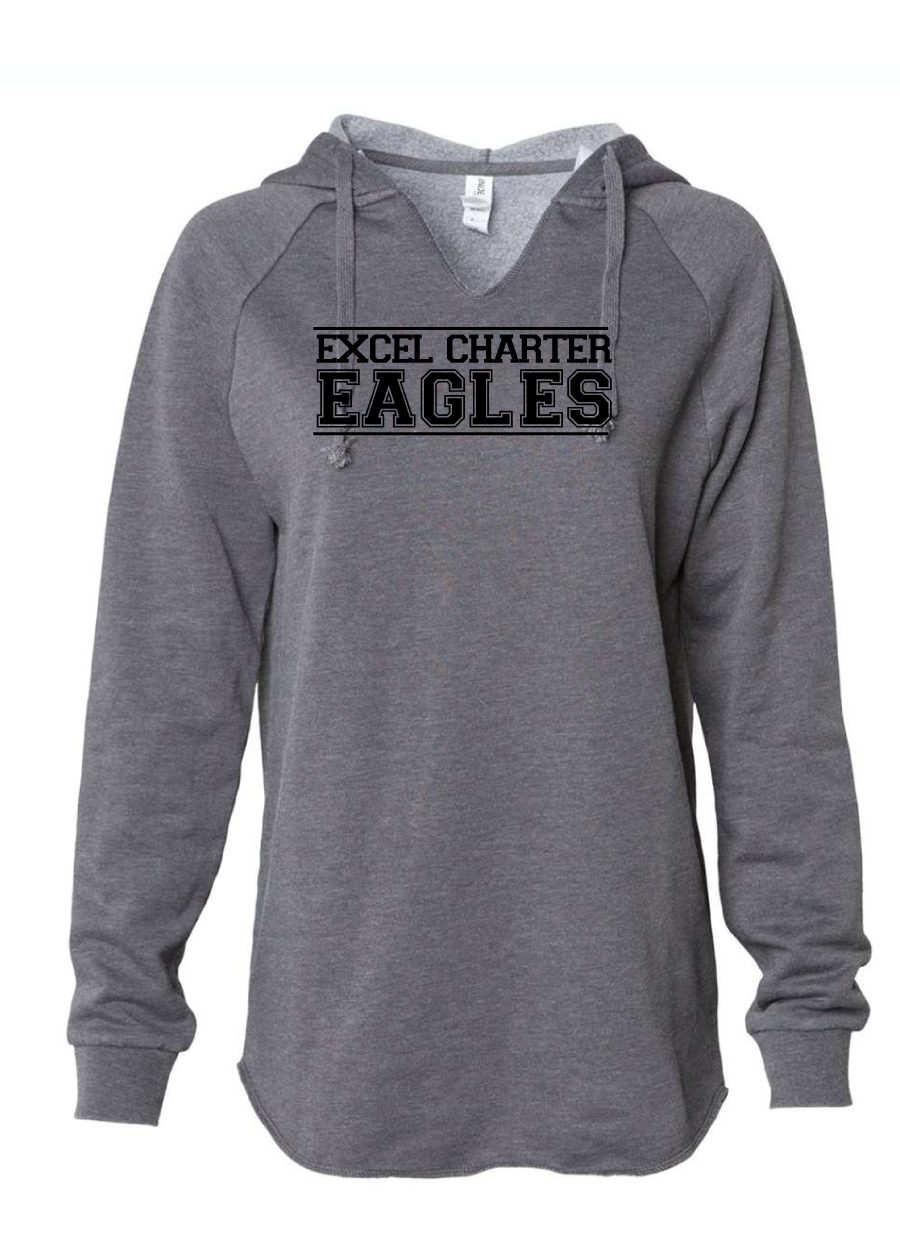 Excel - Women's Lightweight Hooded Pullover Sweatshirt