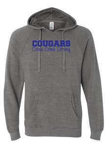 Cross Creek - Adult Raglan Hooded Sweatshirt