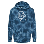 Cross Creek - Adult Midweight Tie-Dyed Hooded Sweatshirt