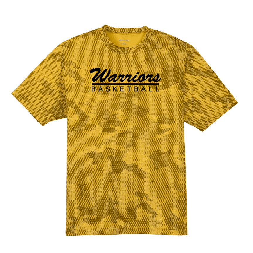 Wyoming Warriors - Youth Moisture Wicking Youth Camo T-Shirt