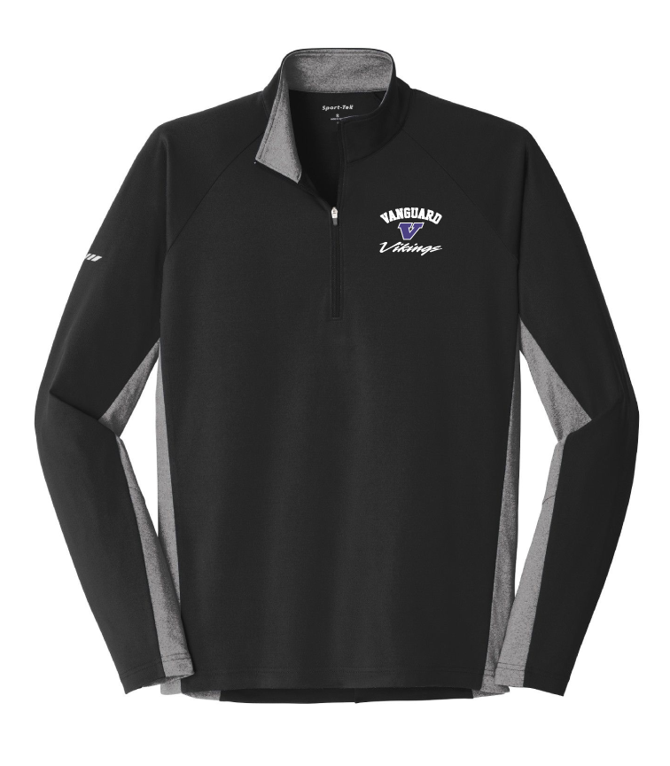 Vanguard - Adult Stretch Contrast 1/2-Zip Pullover