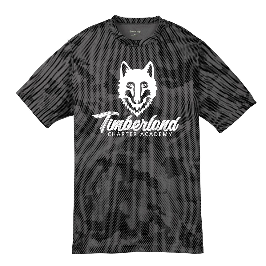 Timberland - Youth Moisture Wicking Youth Camo T-Shirt